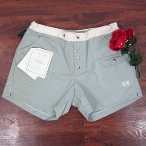 Coki of St. Thomas NWT Vintage Safari Shorts Sz 40